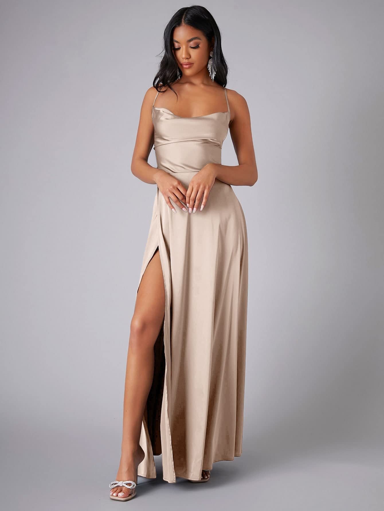 Elara | Elegantes, Fließendes & Stilvolles Damen Maxikleid 13