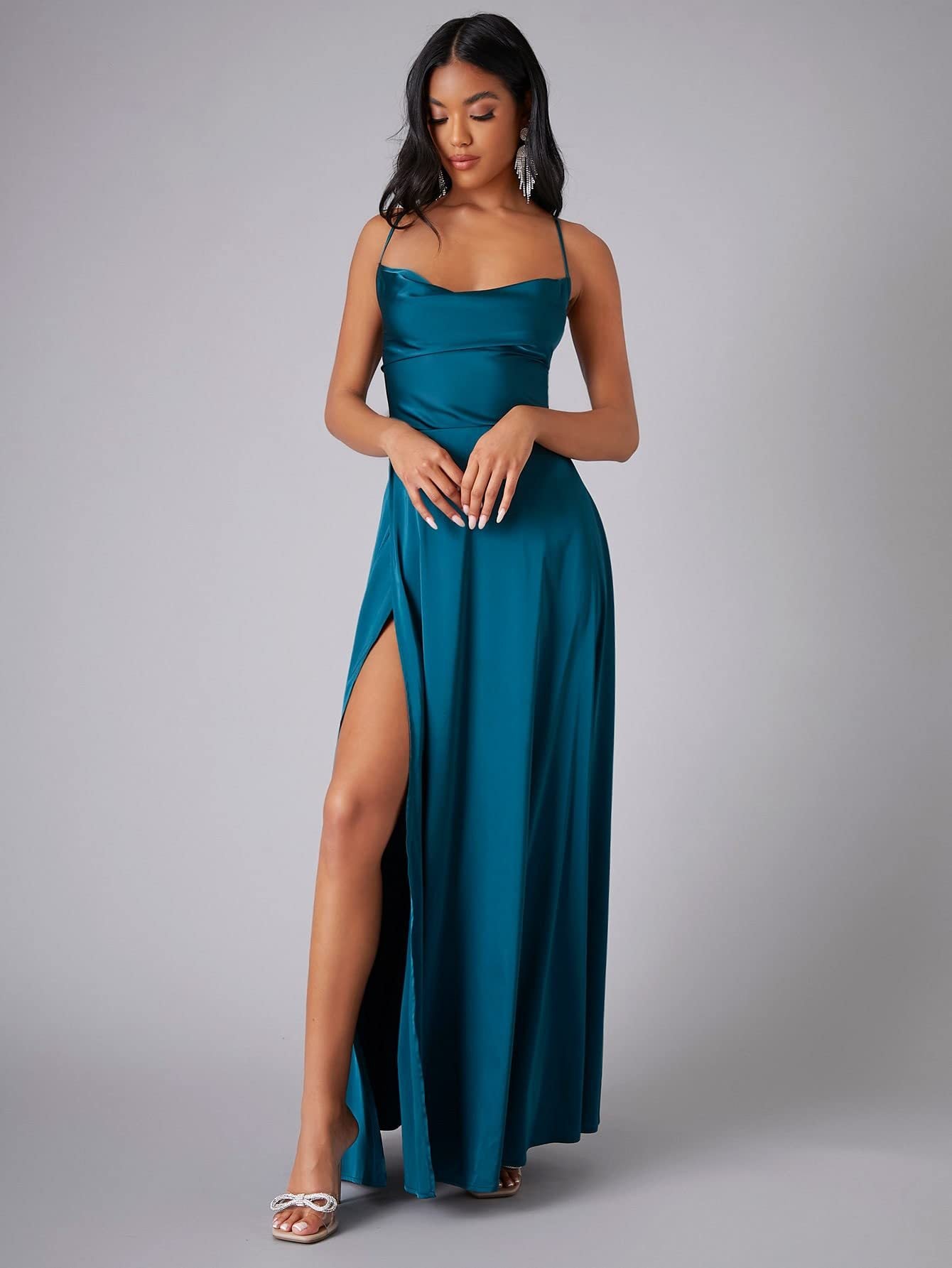 Elara | Elegantes, Fließendes & Stilvolles Damen Maxikleid 14