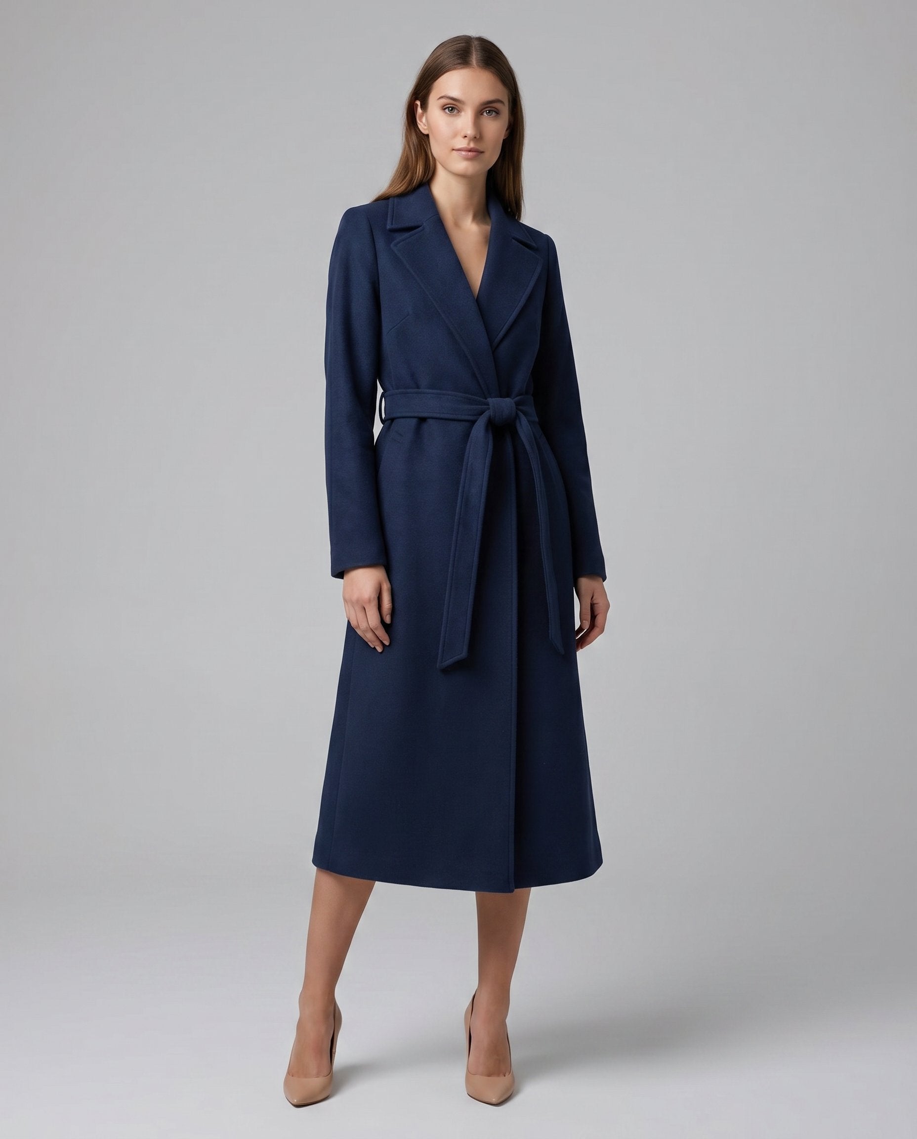 Elena | Eleganter und warmer Trenchcoat aus Wollmischung 2