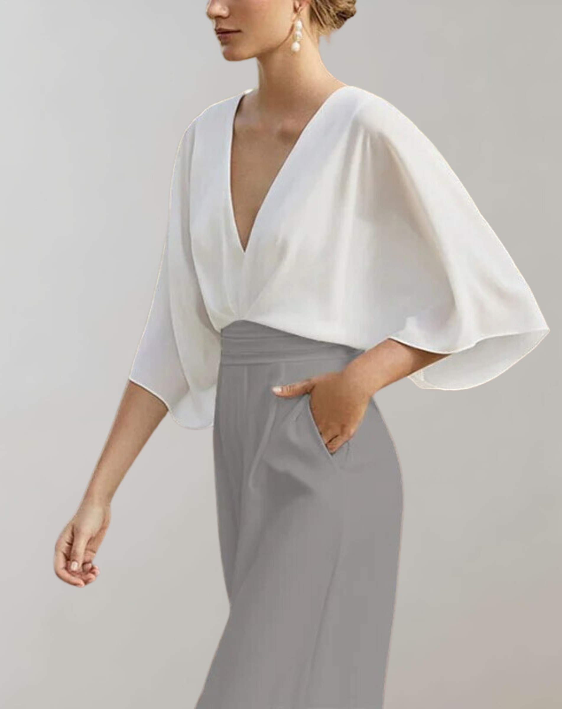 Elysia | Eleganter, Weit Beinig Damen Jumpsuit – Festlich & Schwarz 8