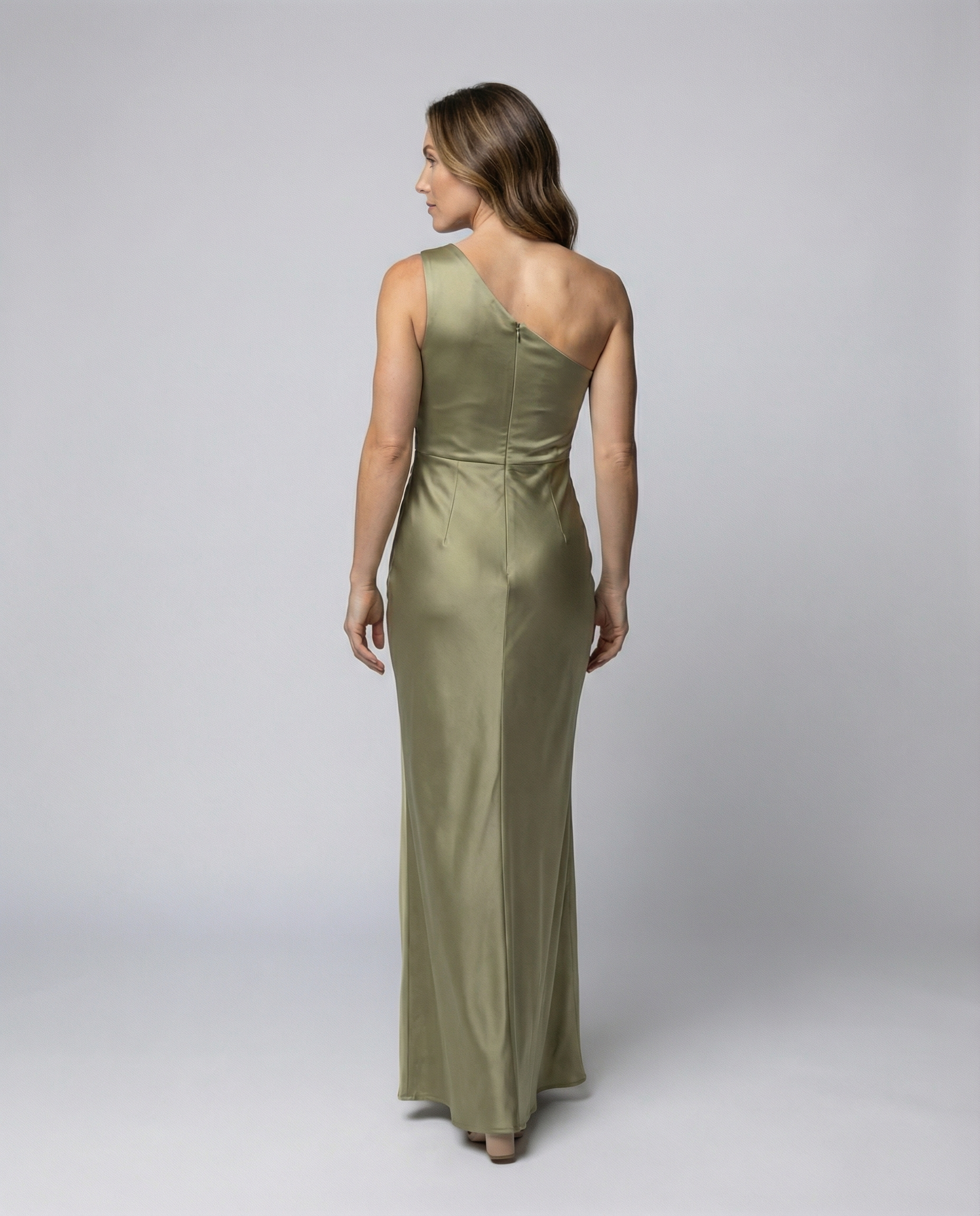 Elysia | Elegantes, Figurbetontes Satin Abendkleid für Damen 3
