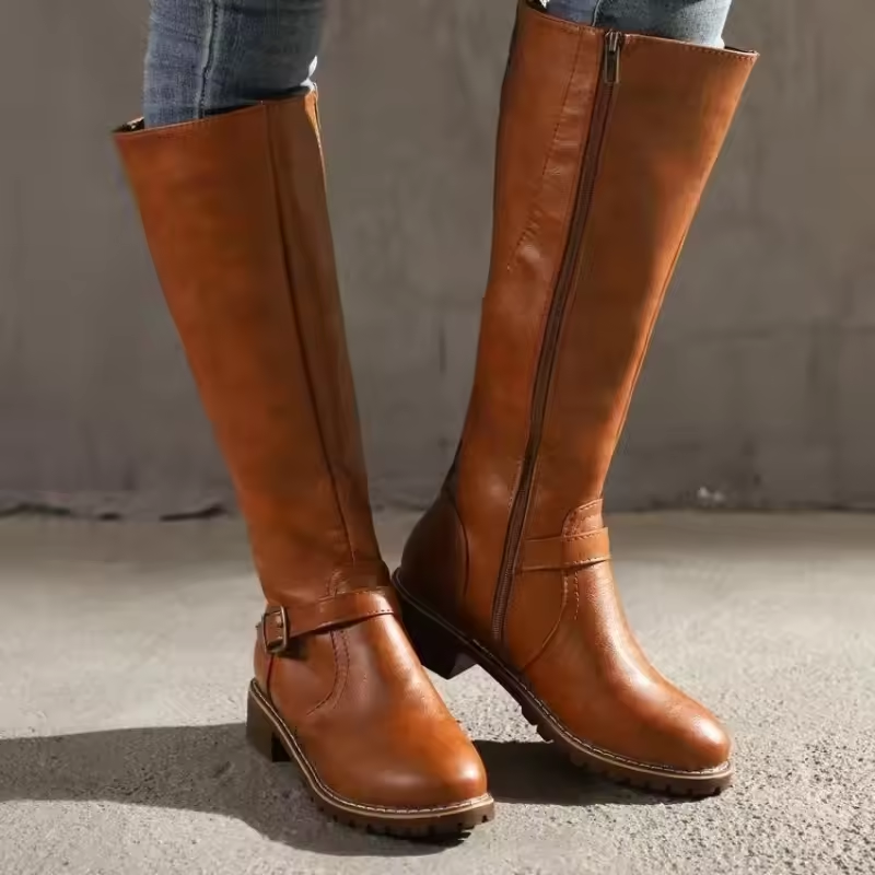 Emily | Elegante und bequeme kniehohe Damenstiefel 3