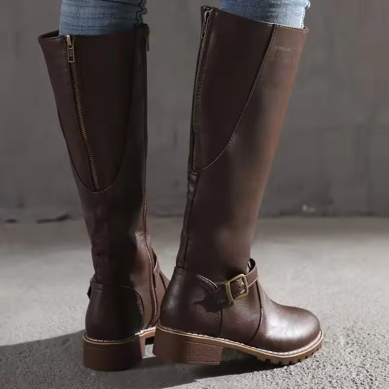 Emily | Elegante und bequeme kniehohe Damenstiefel 4