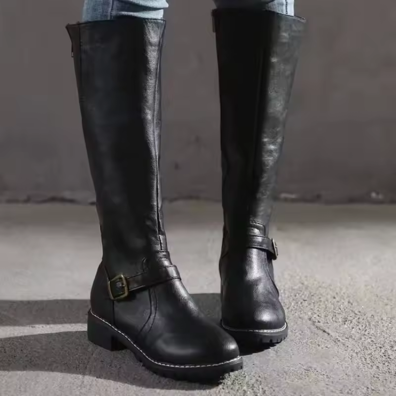 Emily | Elegante und bequeme kniehohe Damenstiefel 5