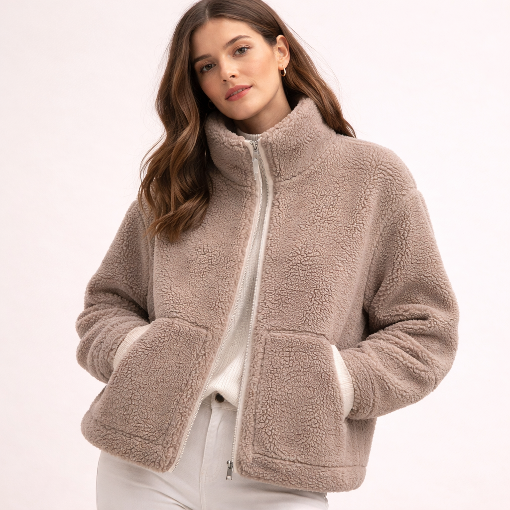 Emma | Oversized Fleecejacke für Damen – weich und warm 7