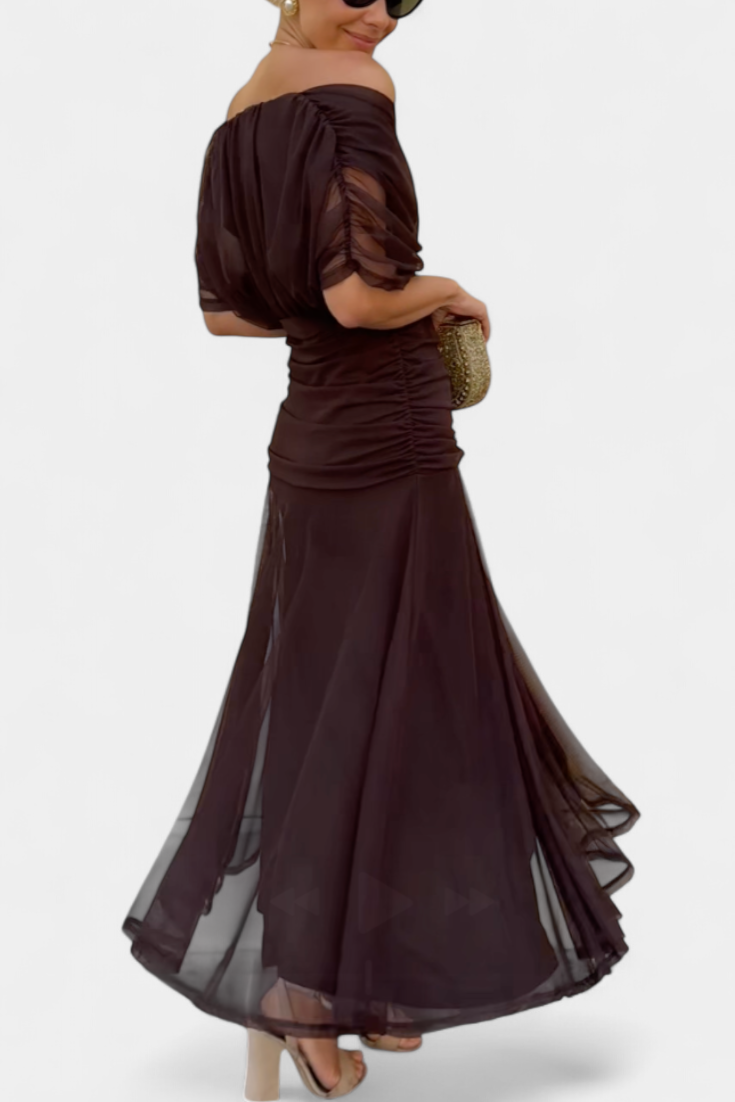 Eryzziah | Elegantes Blumendruck Kleid für Hochzeitsgast – Festliche Kleider Damen 2