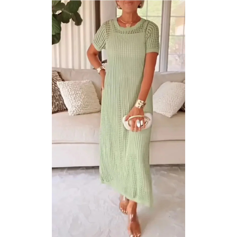Estelle | Elegantes Maxikleid Sommer mit Cut-Outs – Luftig & Bequem für Stilbewusste Damen 2