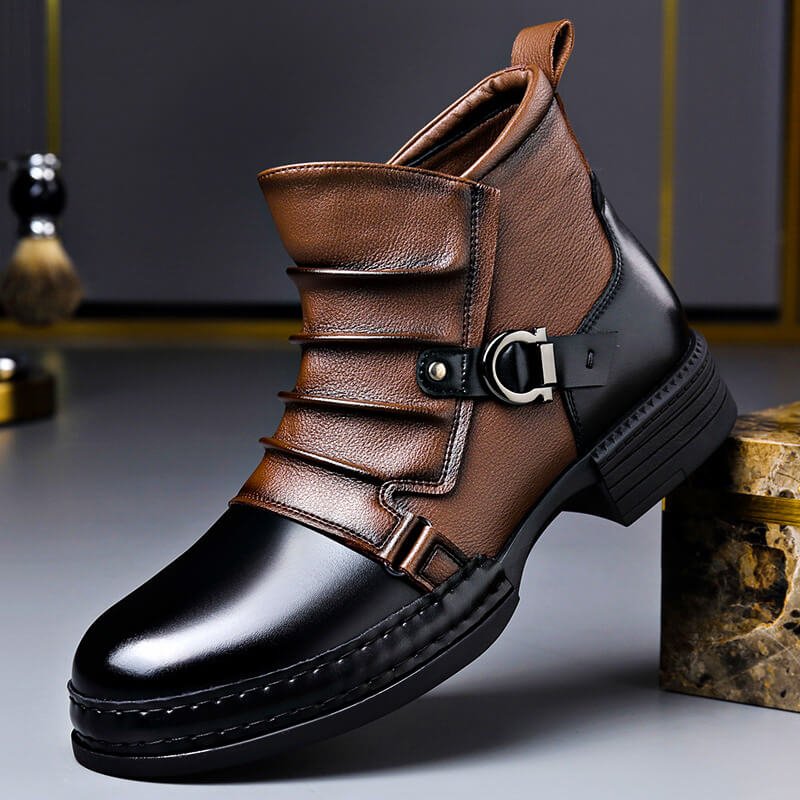 Ethan | Handgefertigte Stiefel aus echtem Leder 1