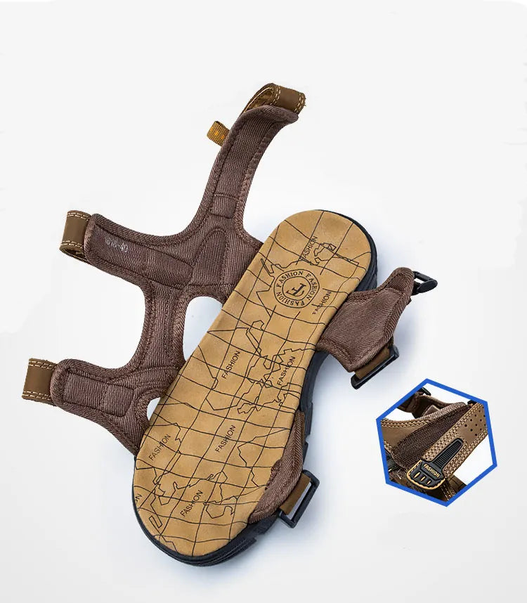 Ethan | Orthopädische Sandalen mit Fußgewölbestütze 1