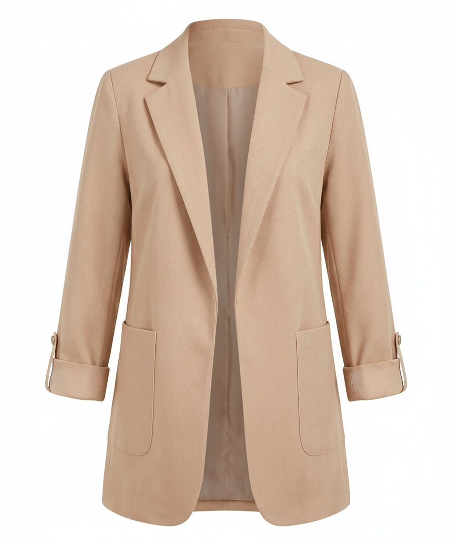 Karolin | Eleganter und vielseitiger Damen Langblazer