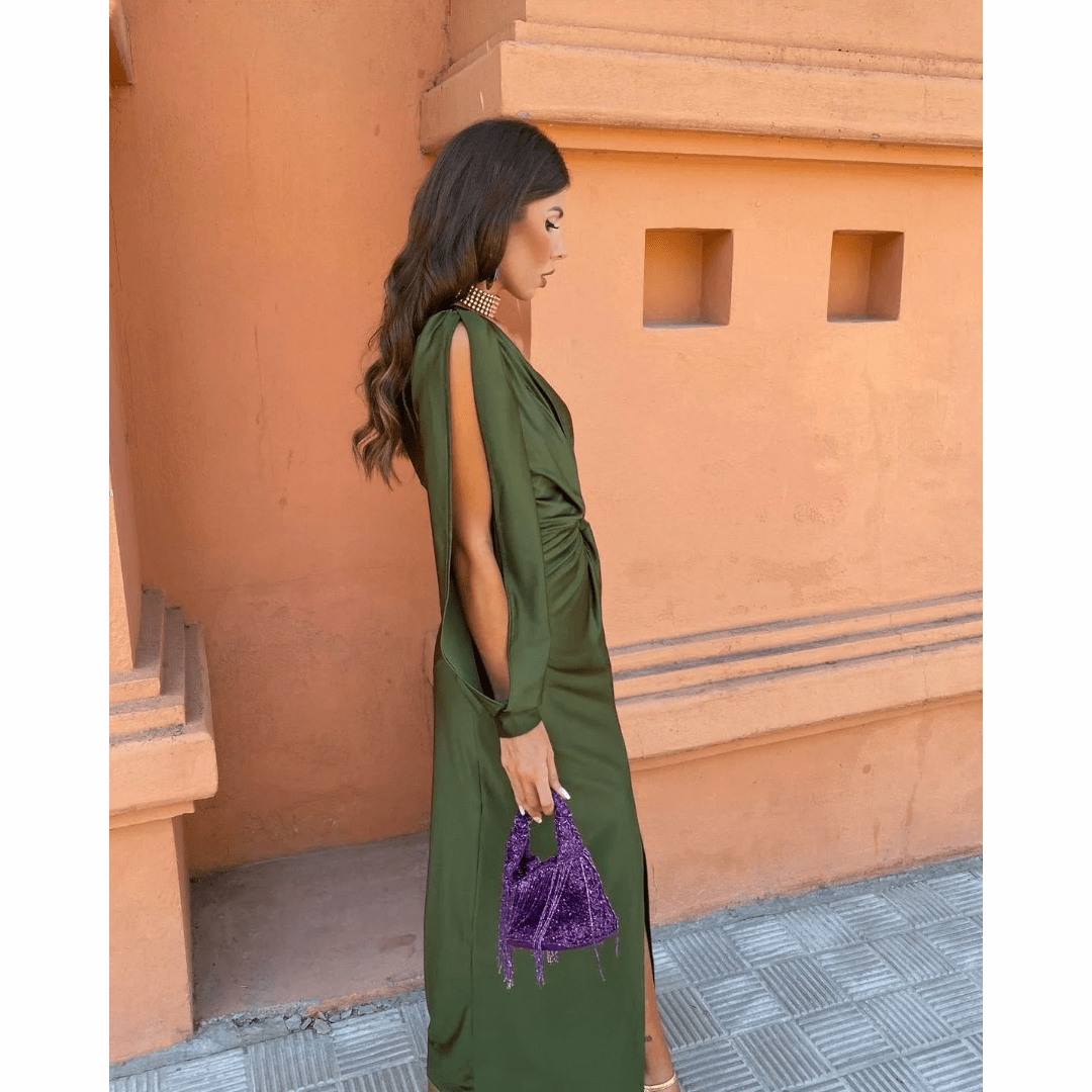 Felicity | Hochzeitsgastkleid Elegant Tailliert Fließend 3