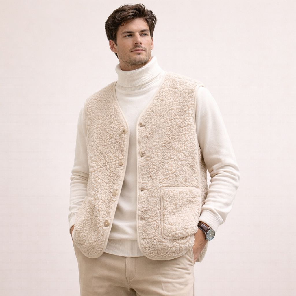 Finn | Lammwollweste – Zeitlos schick und bequem 8