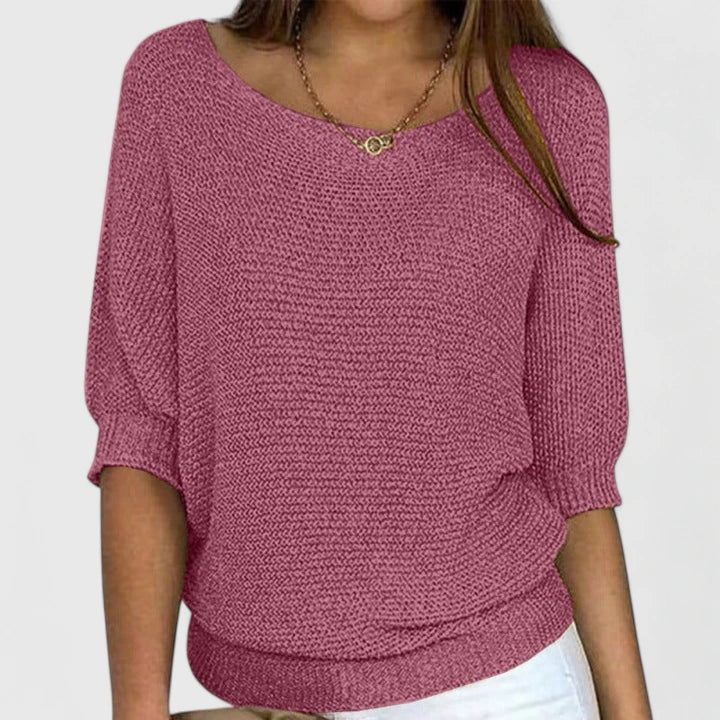 Franziska | Stilvoller und bequemer Strickpullover 2