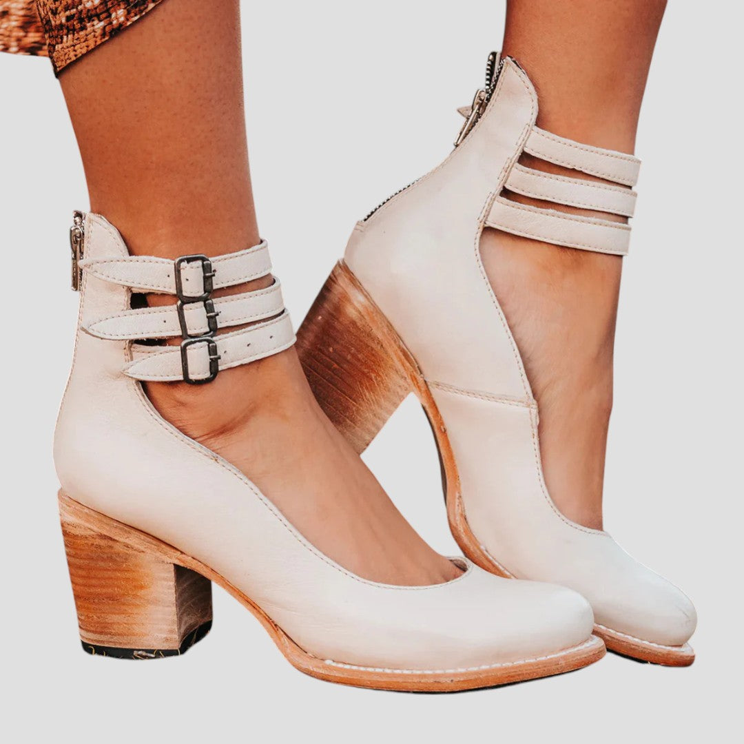 Frieda | Elegante und vielseitige Komfort-Stiefeletten mit Absatz 3