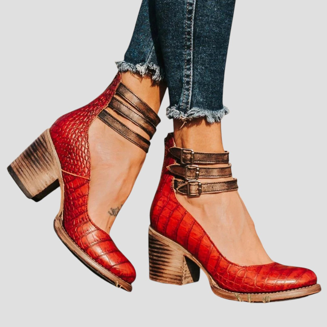 Frieda | Elegante und vielseitige Komfort-Stiefeletten mit Absatz 5
