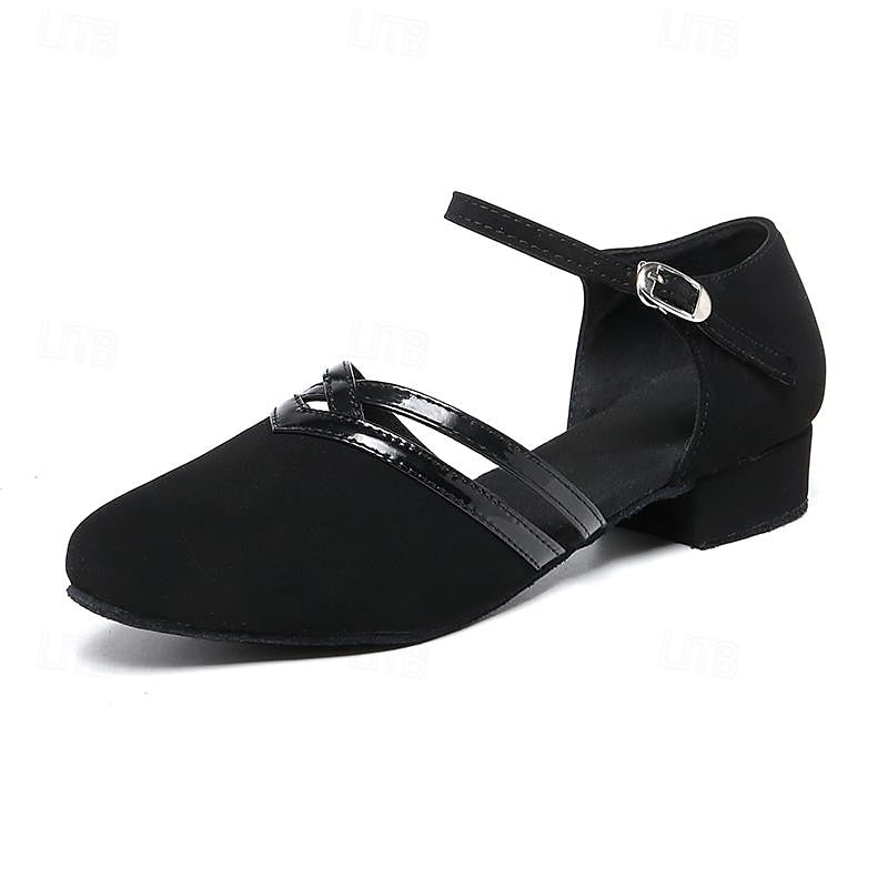 Fudus | Elegante & Bequeme Damen Tanzschuhe aus Wildleder 3