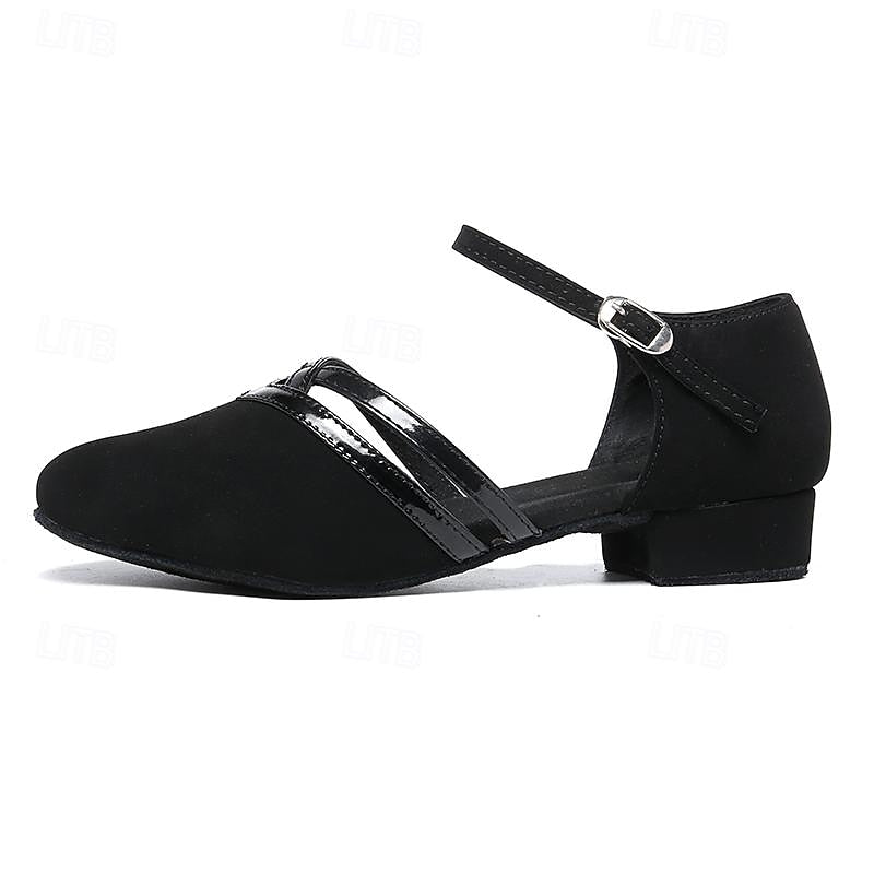Fudus | Elegante & Bequeme Damen Tanzschuhe aus Wildleder 6