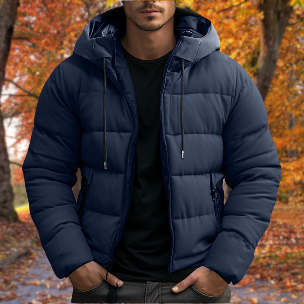Fynn | Herren Winterjacke – Wasserabweisend, Warm & Modern 0