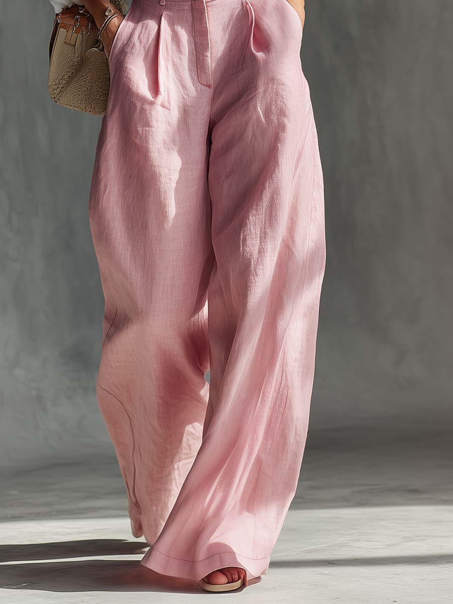 Gwendolyn | Bequeme, Stilvolle & Zeitlose Damen-Latzhose mit weitem Bein 4