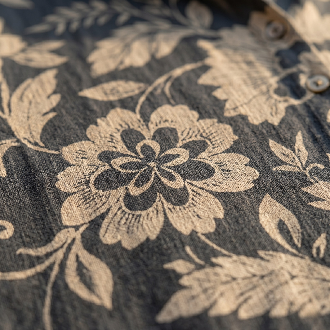 Harmonia | Elegante Leinenbluse Damen – Atmungsaktiv, Leicht & Mit Blumendruck 3