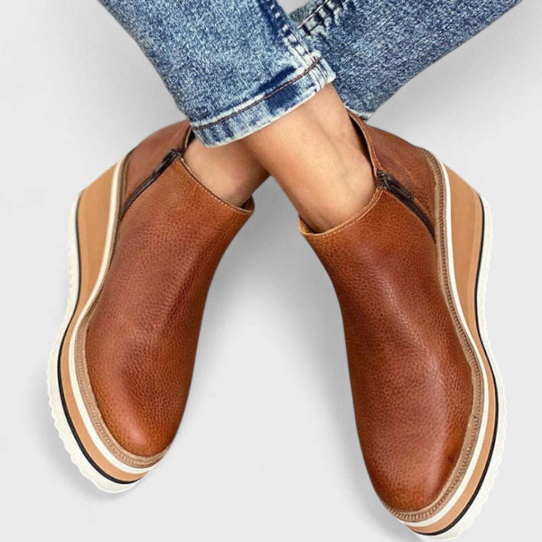Harper | Bequeme und wasserdichte Plateau-Stiefel 3