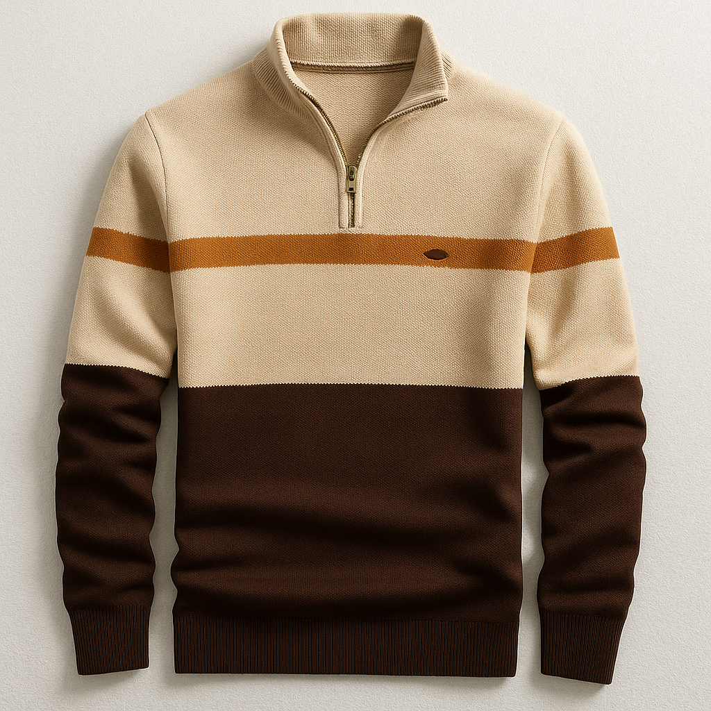 Harrison | Atmungsaktiver Viertelreißverschluss Pullover für Damen und Herren 2