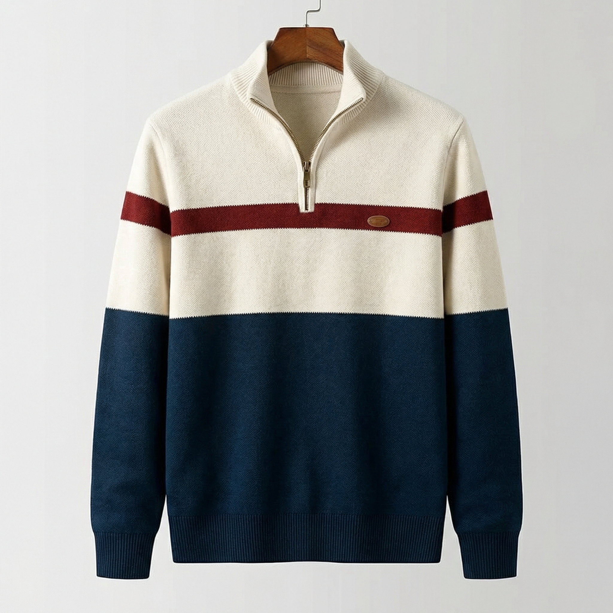 Harrison | Atmungsaktiver Viertelreißverschluss Pullover für Damen und Herren 4