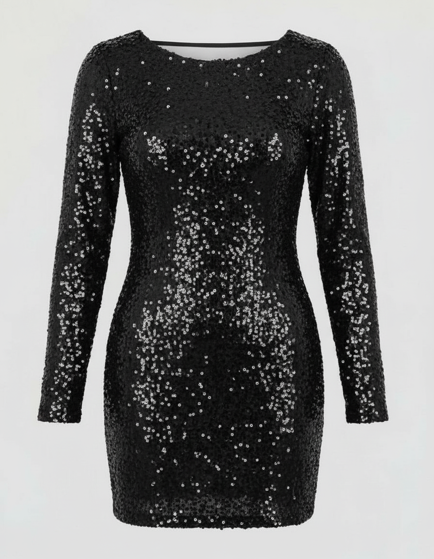 Hedina | Elegantes, Glänzendes & Figurbetontes Damen Cocktailkleid 6