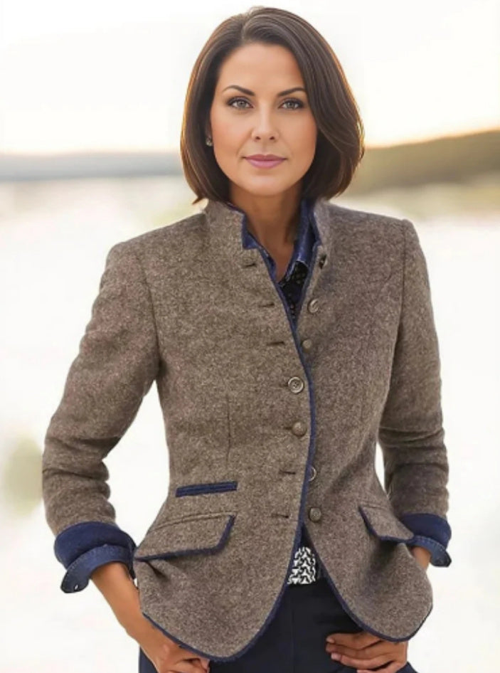 Heidi | Elegante Damenjacke – Urbaner Schnitt, Stehkragen & Kurzjacke für jeden Anlass 9