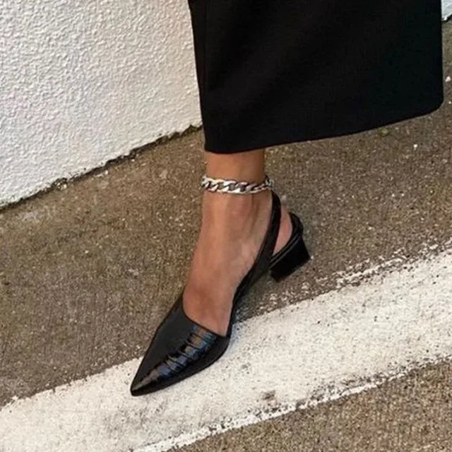 Heidi | Elegante, Bequeme Damen Pumps in Schwarz & Beige – Ideal für Business und Abendveranstaltungen 1