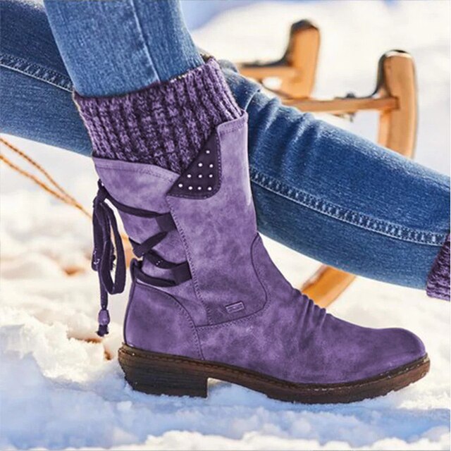 Hera | Elegante, Bequeme & Stilvolle Damen Knöchelhigh Stiefel 4