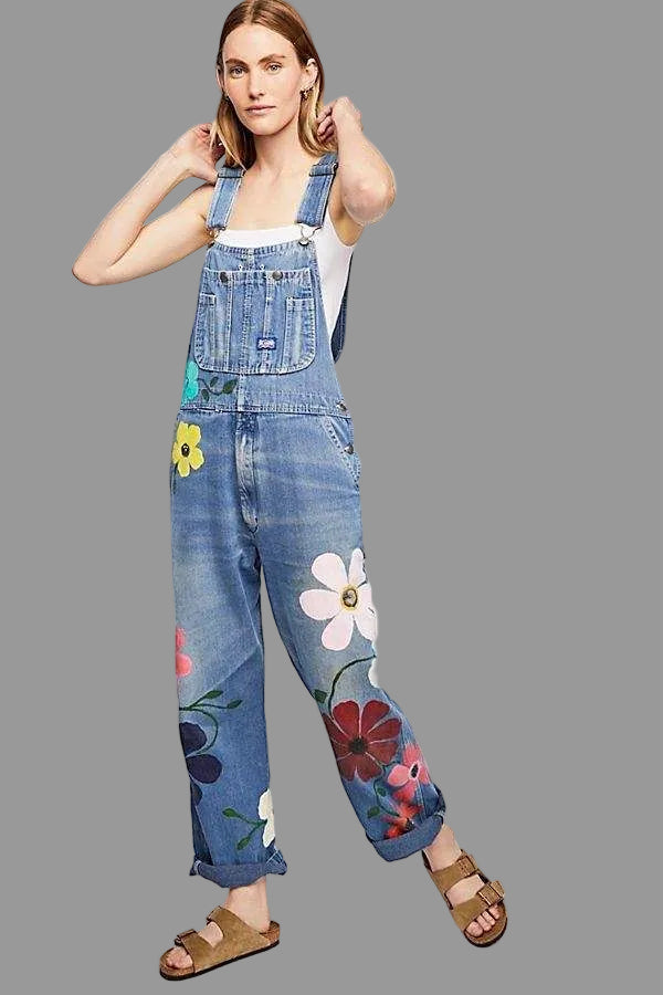Hilda | Farbenfrohe, Handgefertigte Latzhose Damen – Bequeme Denim-Latzhose für Entspannte Tage 6