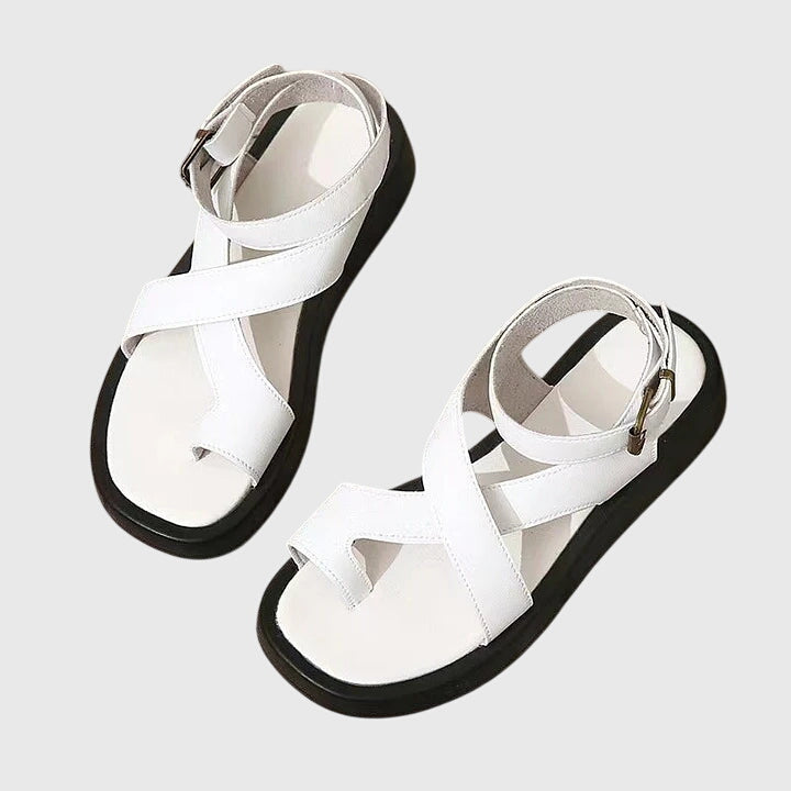 Imogen | Bequeme & Stilvolle Riemchen-Gladiator-Plateausandalen für Damen 3