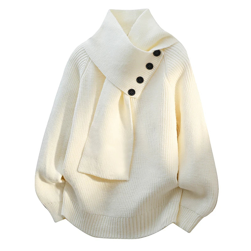Imogen | Kuscheliger Schalkragenpullover 0