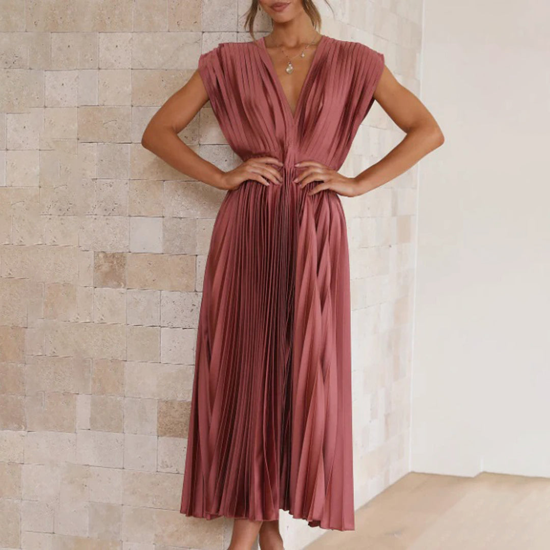 Isabella | Hochzeitsgast Kleid Damen Elegant Fließend Feminine Silhouette 8
