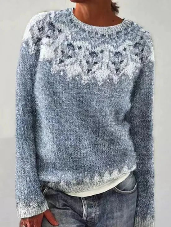 Isabella | Lebhafter und kuscheliger Retro-Streifenpullover 6