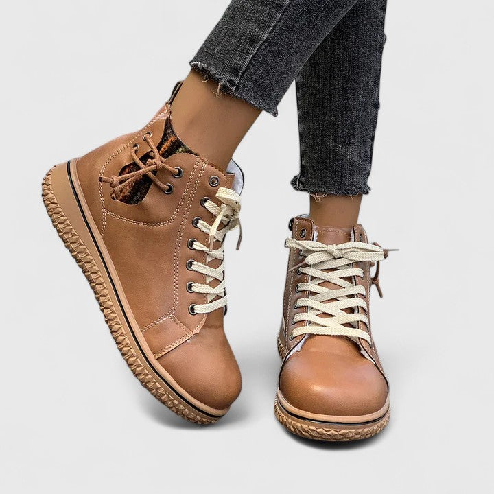 Isla | Orthopädische Winterstiefel im Bohème-Stil 8