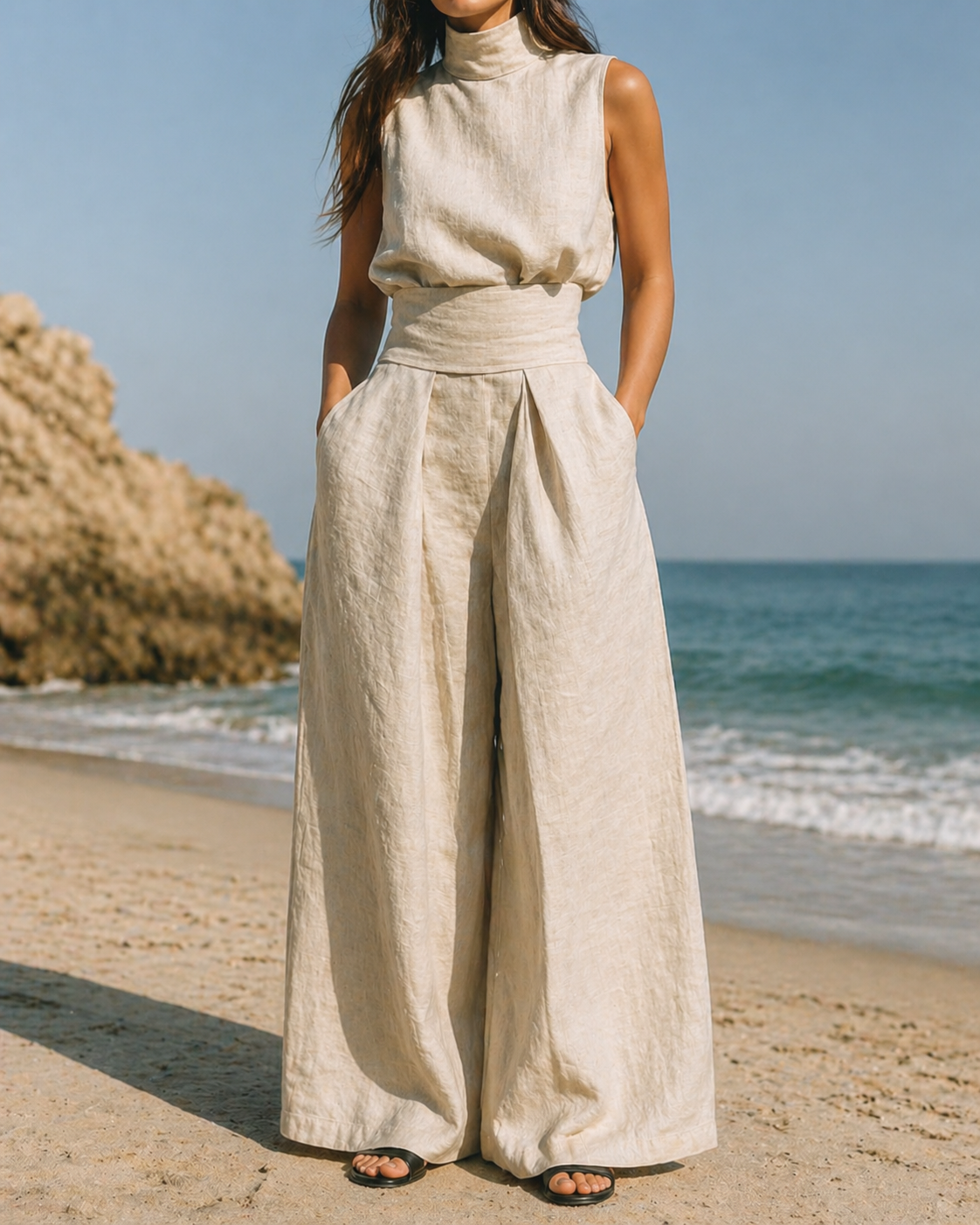 Isolyn | Elegantes, Atmungsaktives & Stilvolles Aleia-Zweiteiler-Set 0