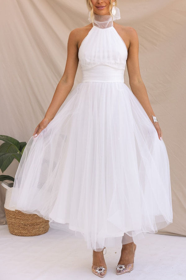 Ivy | Kleid Hochzeitsgast Festliche Kleider Tüll Elegante Silhouette 4
