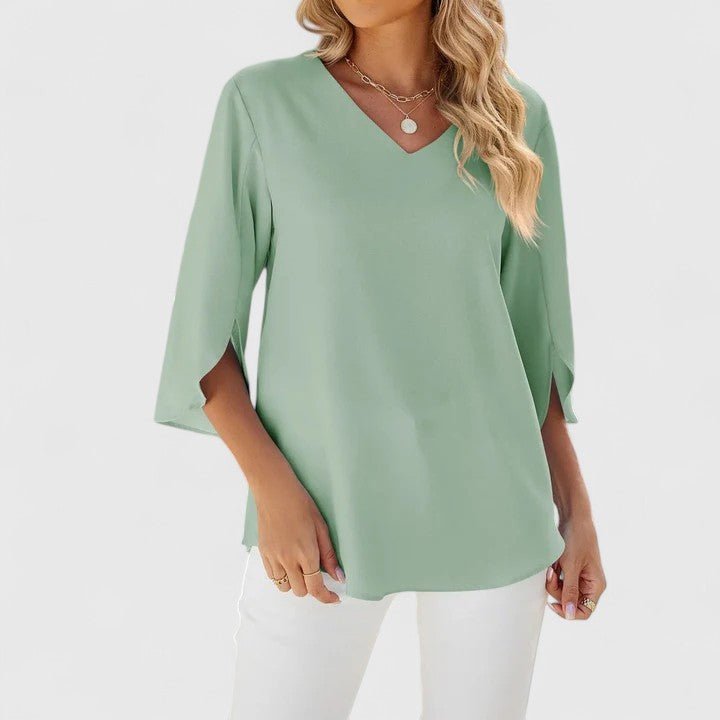 Jessica | Bequeme und elegante Chiffonbluse mit Rüschen 7