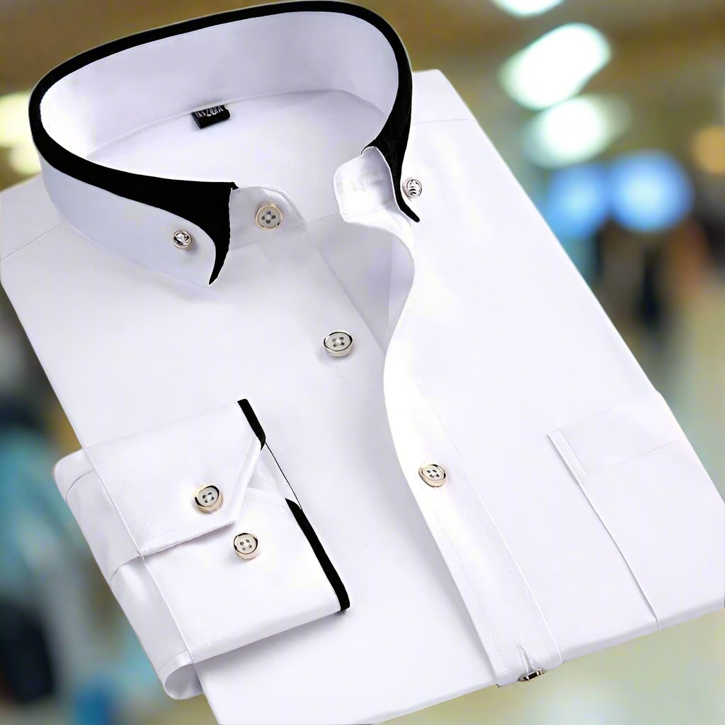 Julius | Herrenhemd Langarm Baumwolle Modern Fit Atmungsaktiv Elegant 1