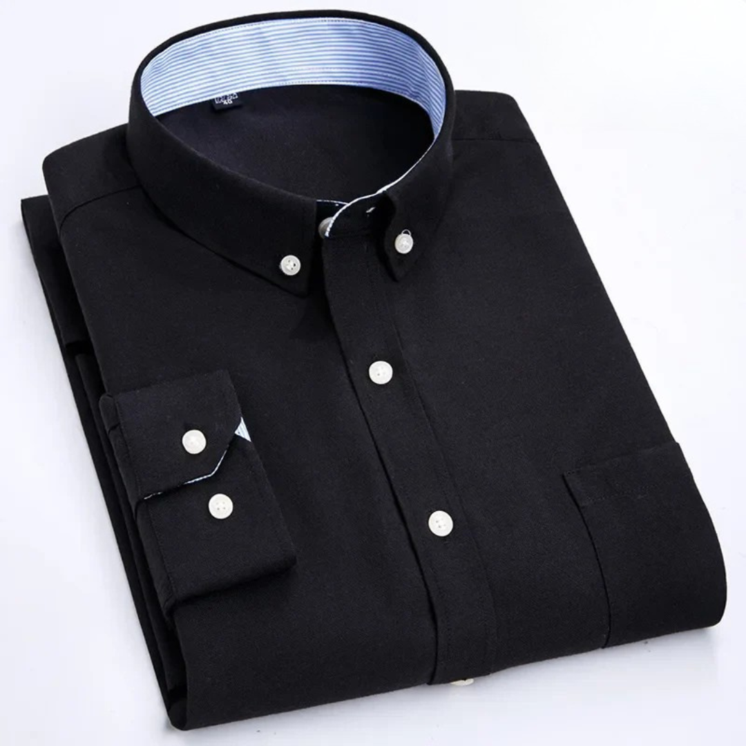 Karo | Elegantes Langarmshirt Herren – Atmungsaktiv, Klassisch & Vielseitig 9