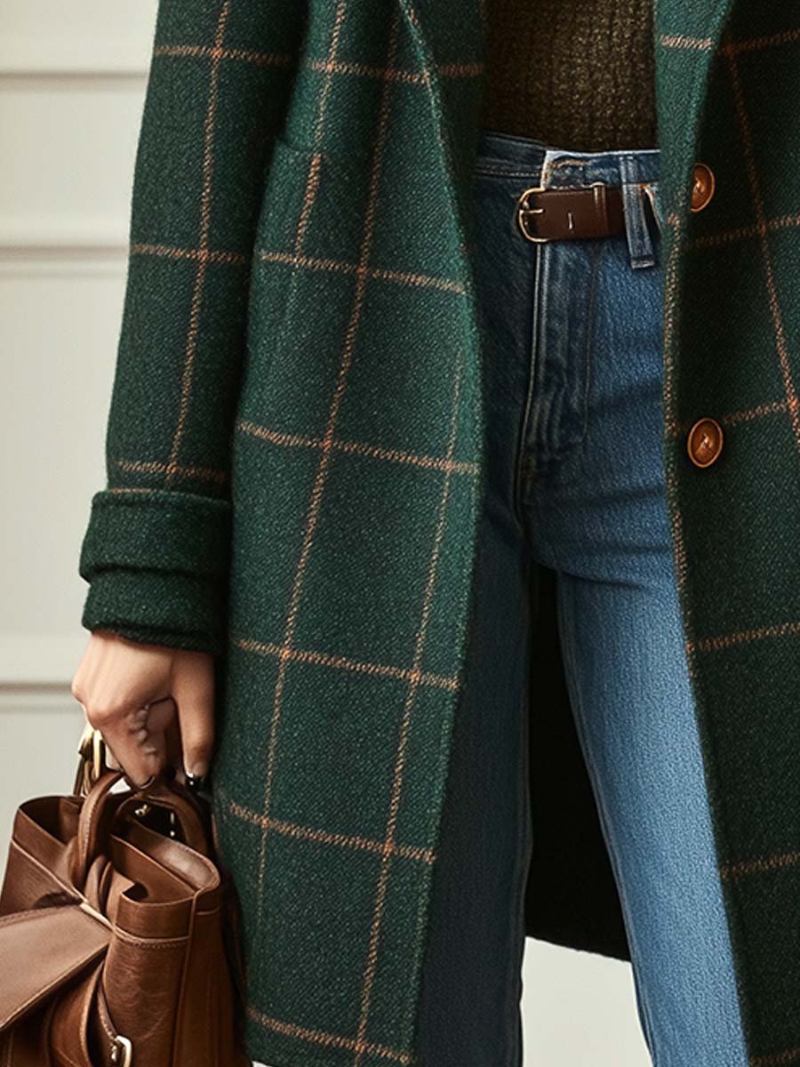 Kendra | Eleganter, Warm & Stilvoller Langer Damen Mantel für den Winter 3