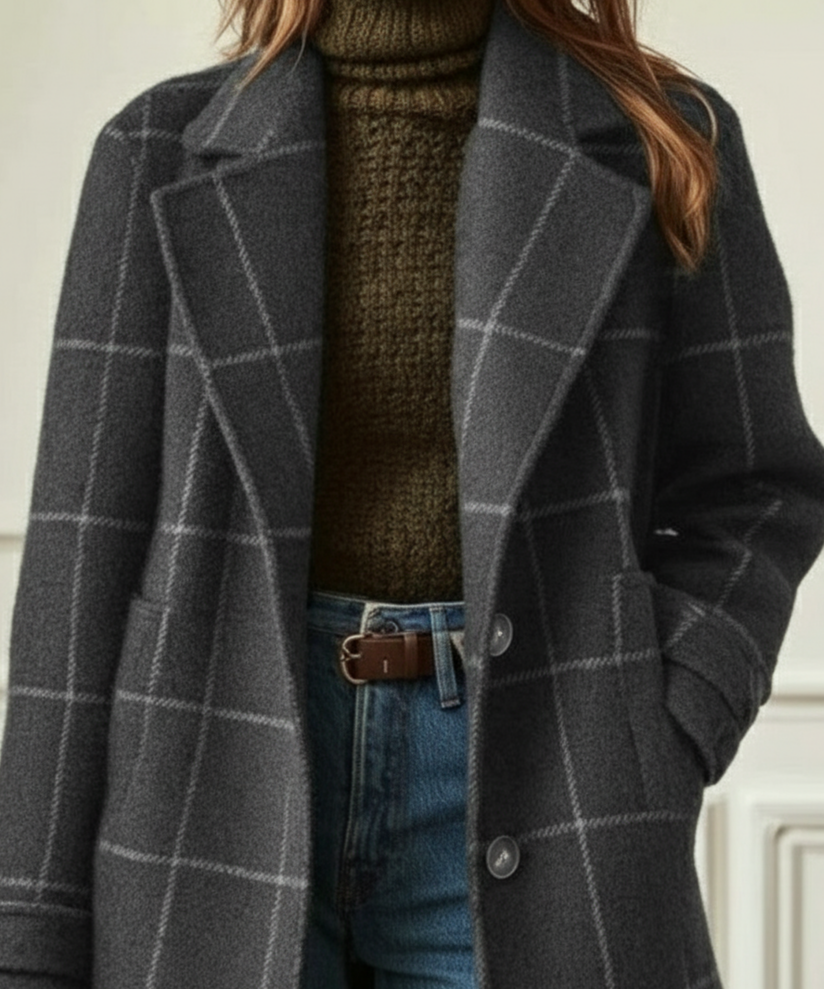 Kendra | Eleganter, Warm & Stilvoller Langer Damen Mantel für den Winter 4