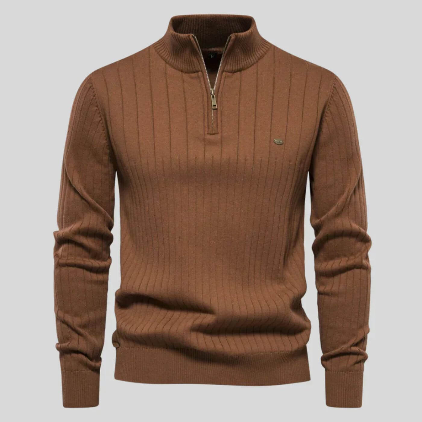 Klaus | Premium-Komfortpullover mit halbem Reißverschluss für jeden Tag 7
