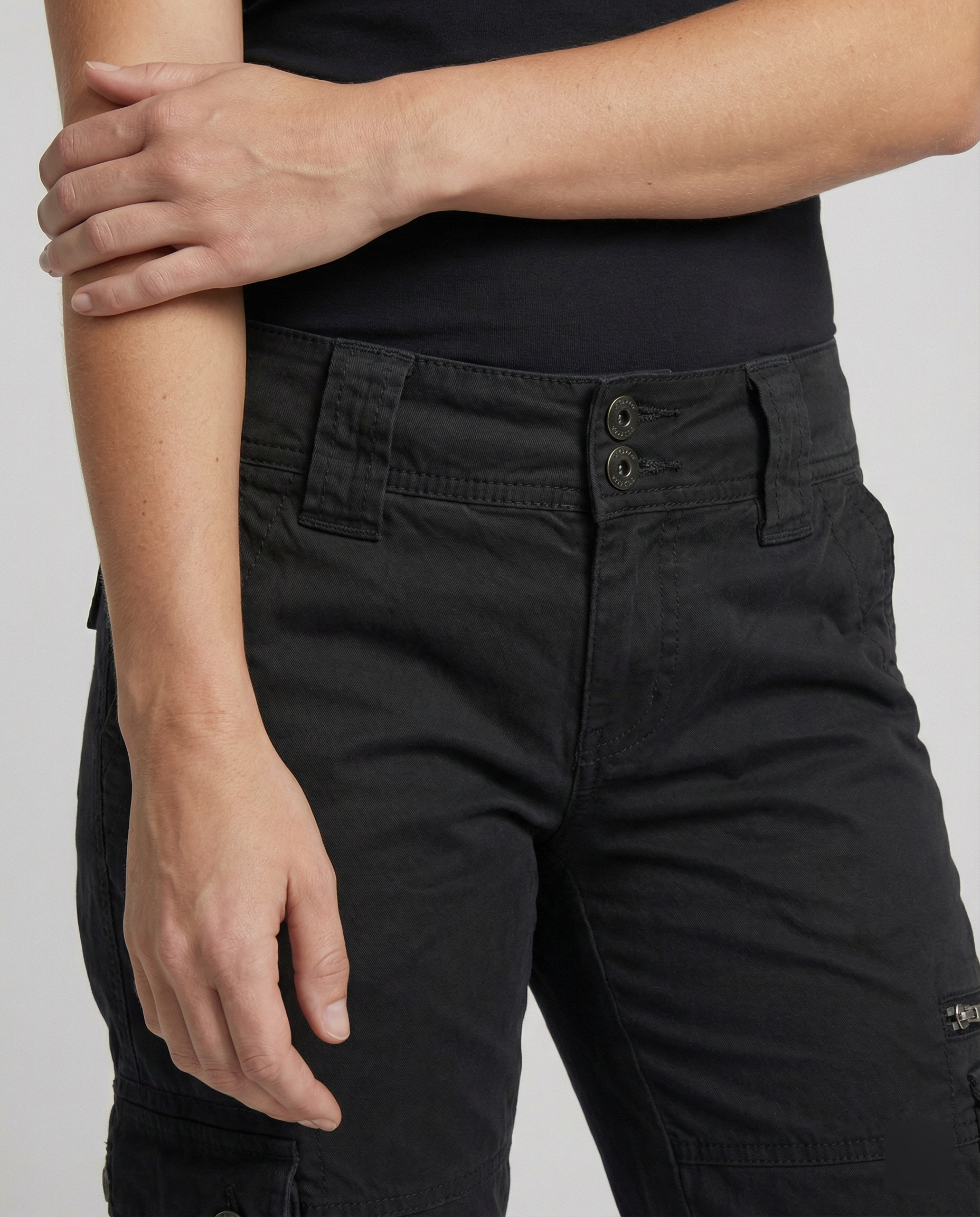 Lana | Cargohose Damen Urban Leicht Bewegungsfreiheit Regular Fit 4