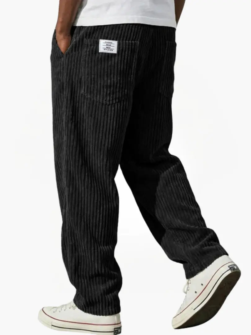 Laurent | Elegante Locker Sitzen Herrenhose aus Hochwertigem Cord 7