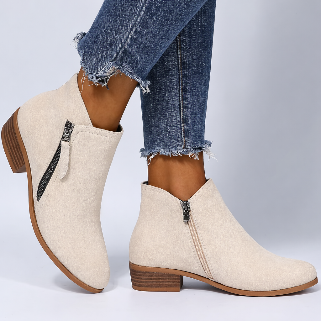 Lea | Schicke und elegante Stiefeletten mit niedrigem Absatz 3