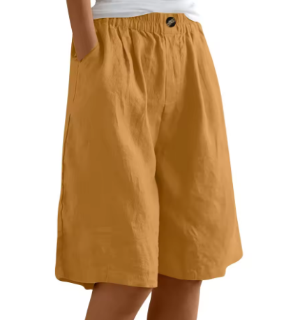 Lena | Damen Shorts Kurze Hosen Lässig Atmungsaktiv Sommer Style 12