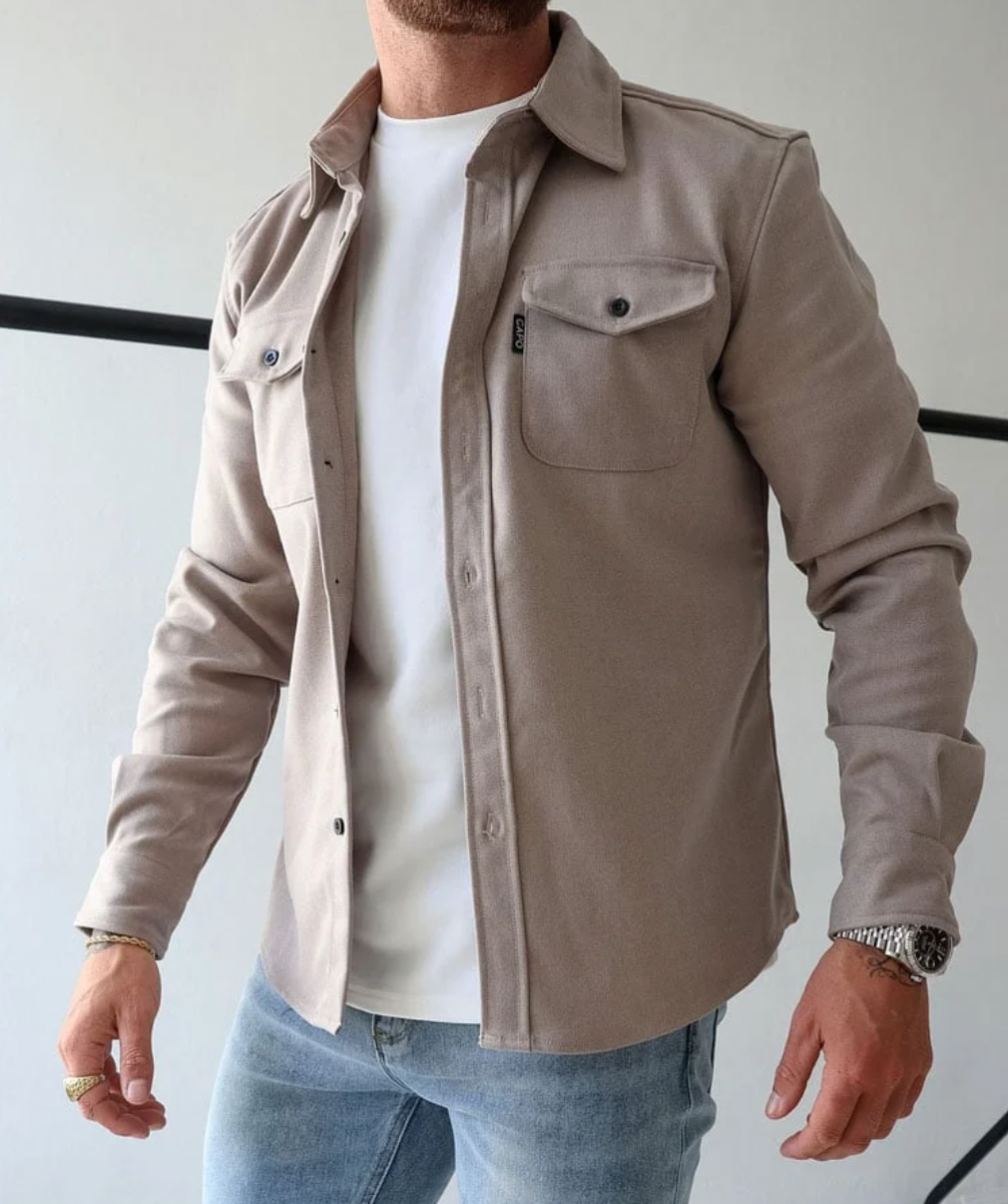 Lennox | Hemdjacke Herren Atmungsaktiv Stylisch Komfortabel Casual Fit 1